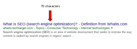 googles serp changes expand page titles to 70 characters - brightedge