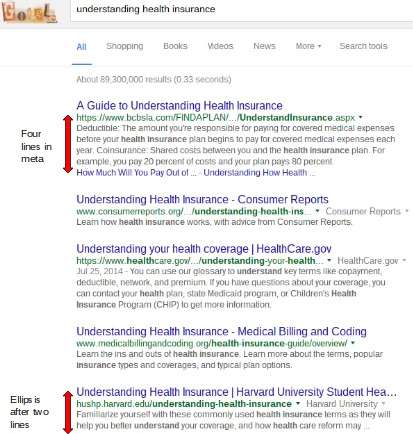 googles serp changes expand meta description BrightEdge