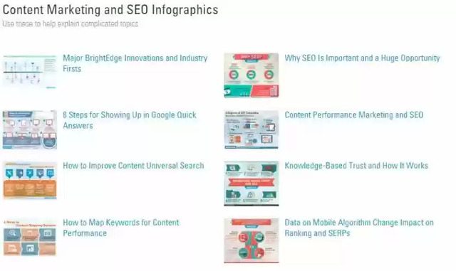 Infographics and site visuals for image seo