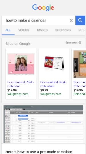 Google New Rich Card Carousel sample