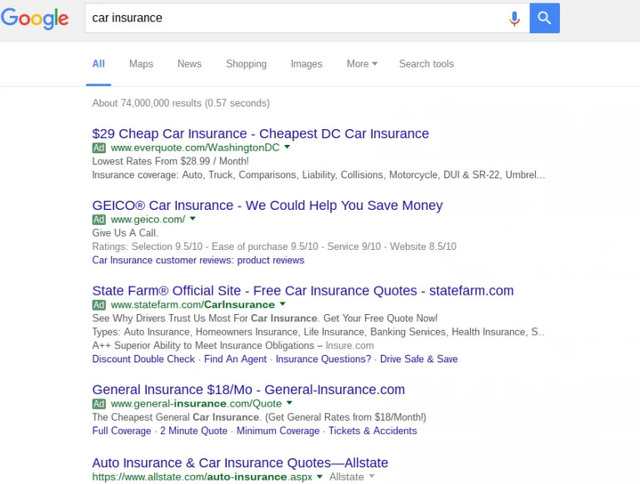 SEO 2016 means more ads at the top of SERPs - brightedge