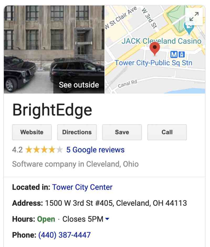 A guide to local search citations - BrightEdge