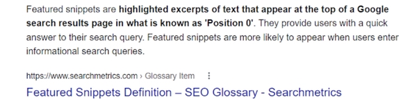 How to Optimize for Featured Snippets and Position Zero
