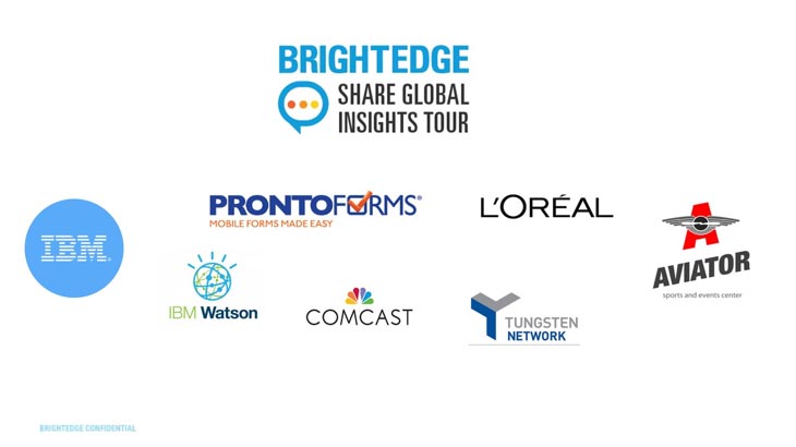 share global insights tour attendee logos splash image