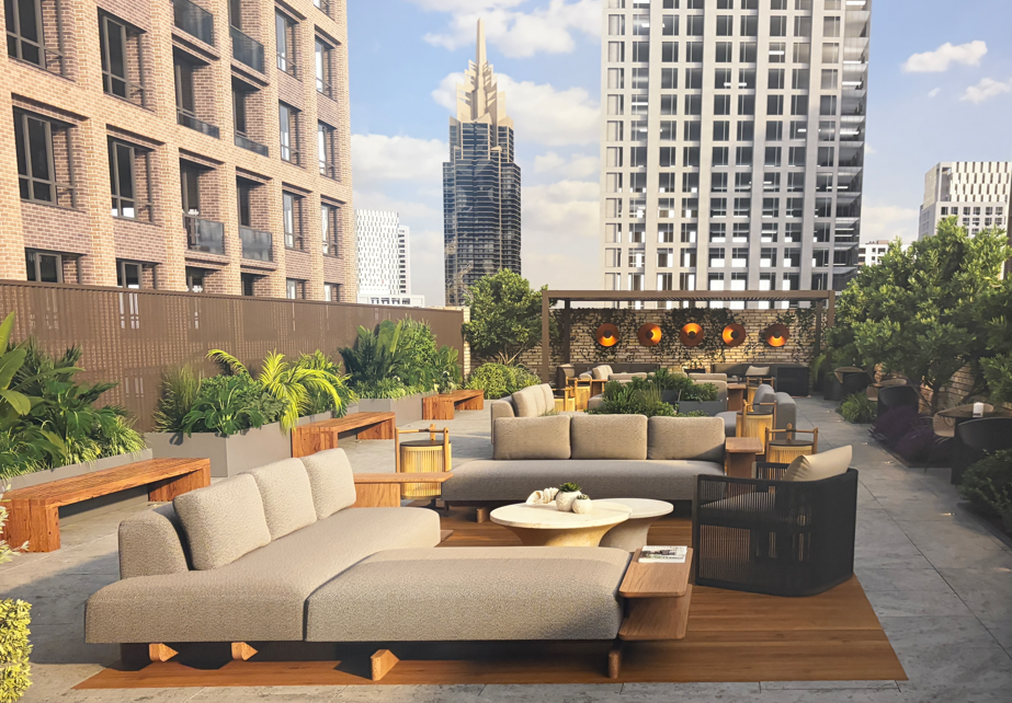 BrightEdge rooftop terrace