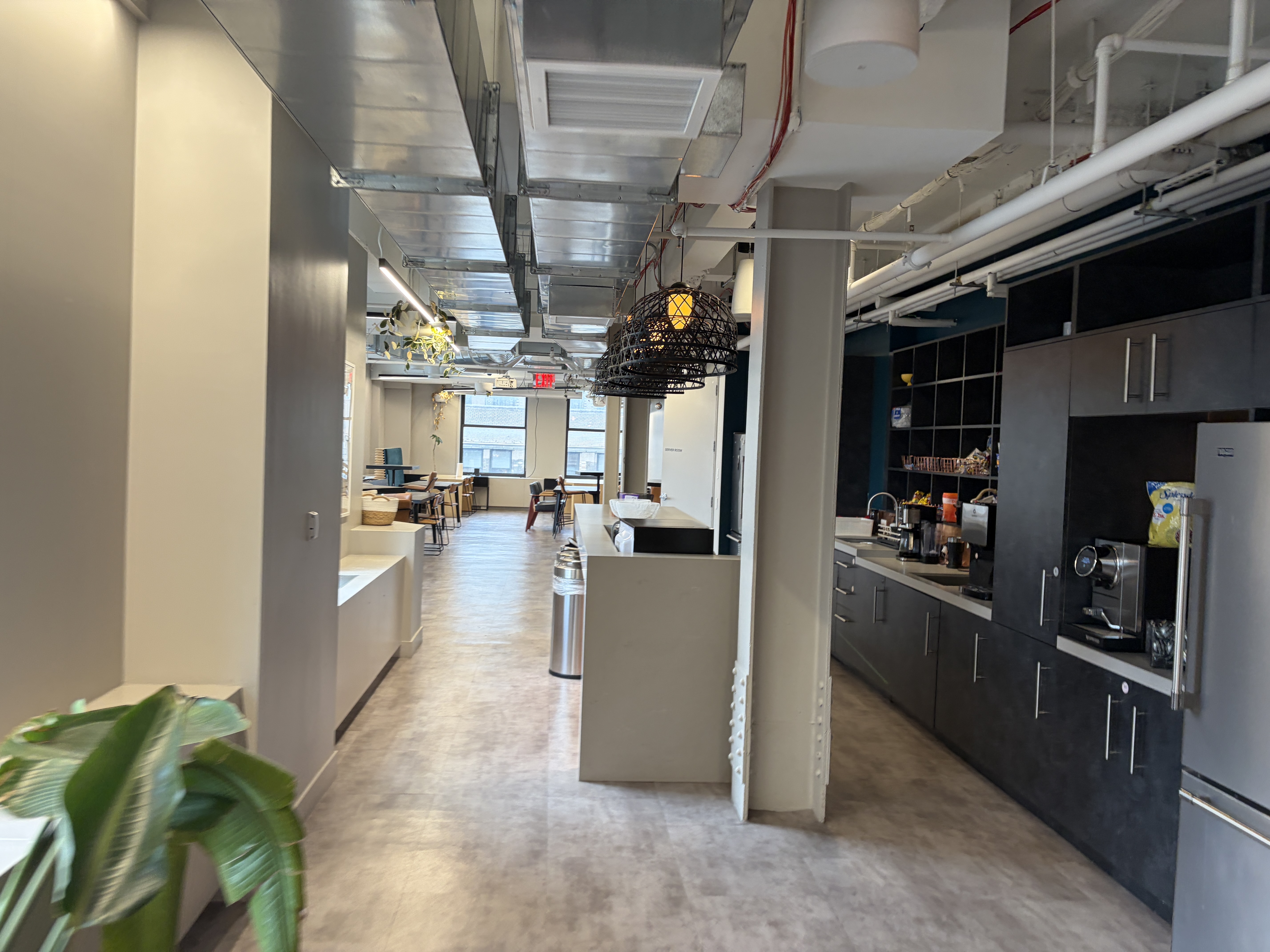Kitchen and break area